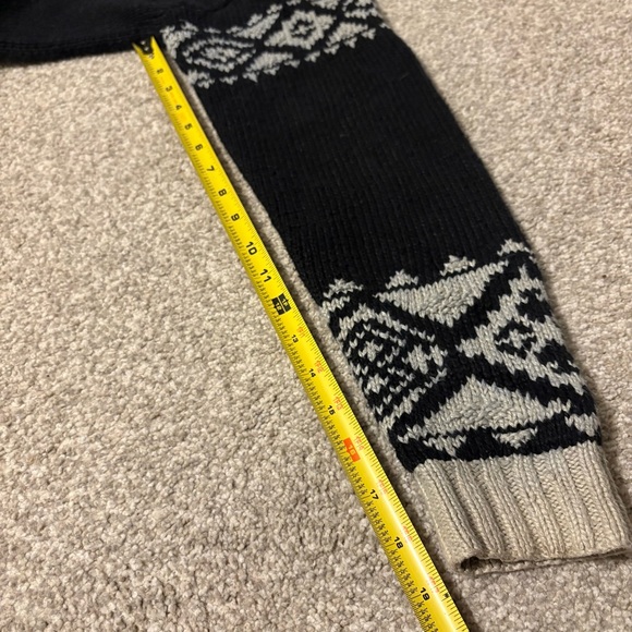 Vintage Ralph Lauren Hand Knit Sweater M Cotton Linen Canoe 90s Mock Turtleneck - Picture 6 of 8